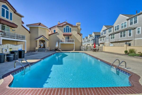 Townhome with Balcony Less Than 1 Mi to Wildwood Crest BCH!